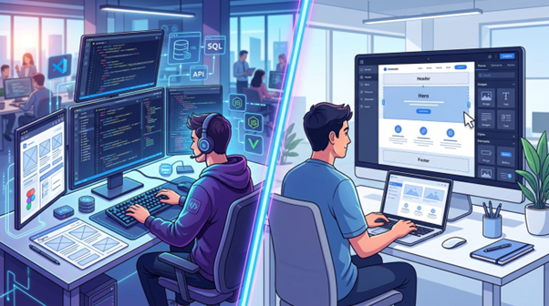 1. Custom Web Development vs Templates: The Best Choice for Growing Businesses